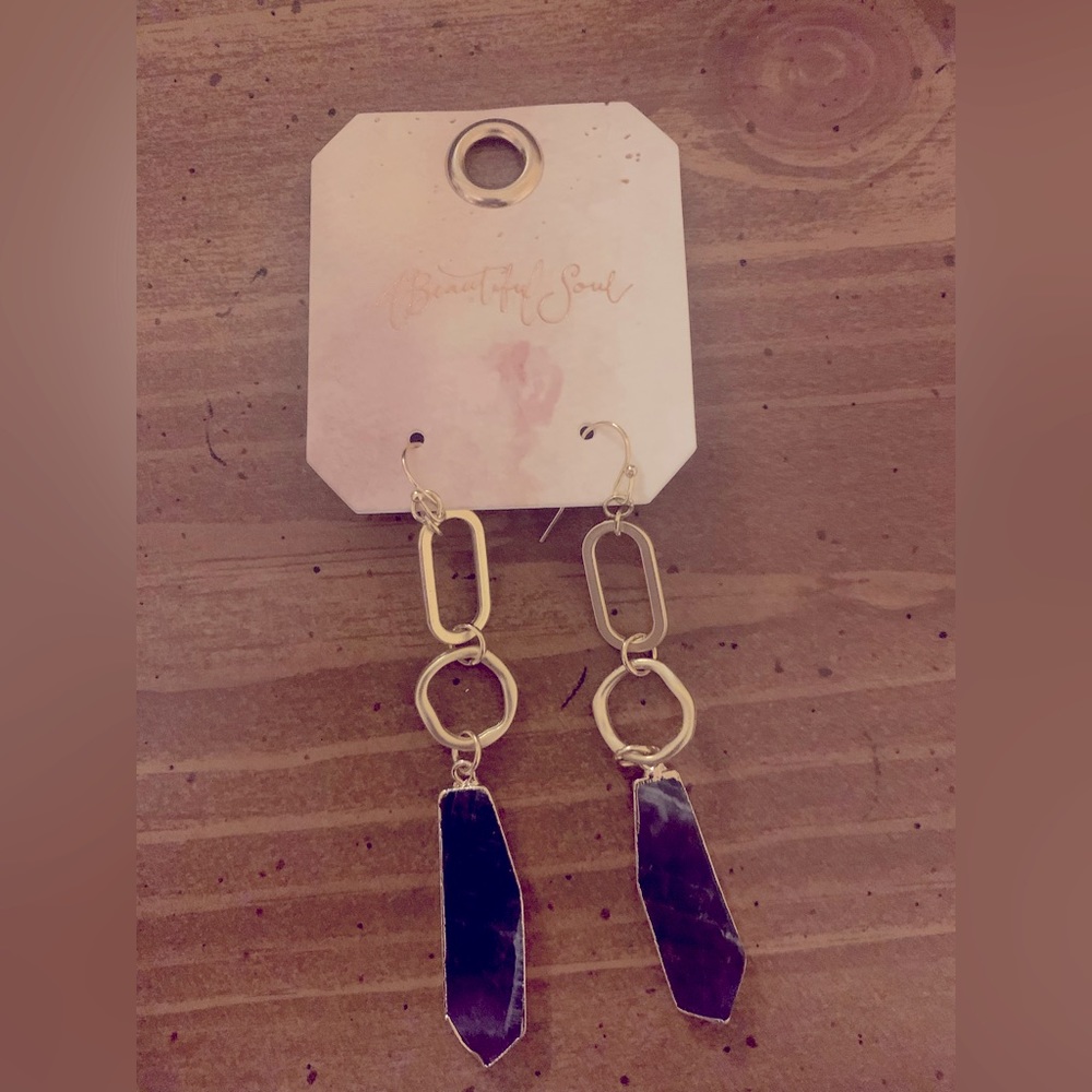 A Beautiful Soul dangle earrings